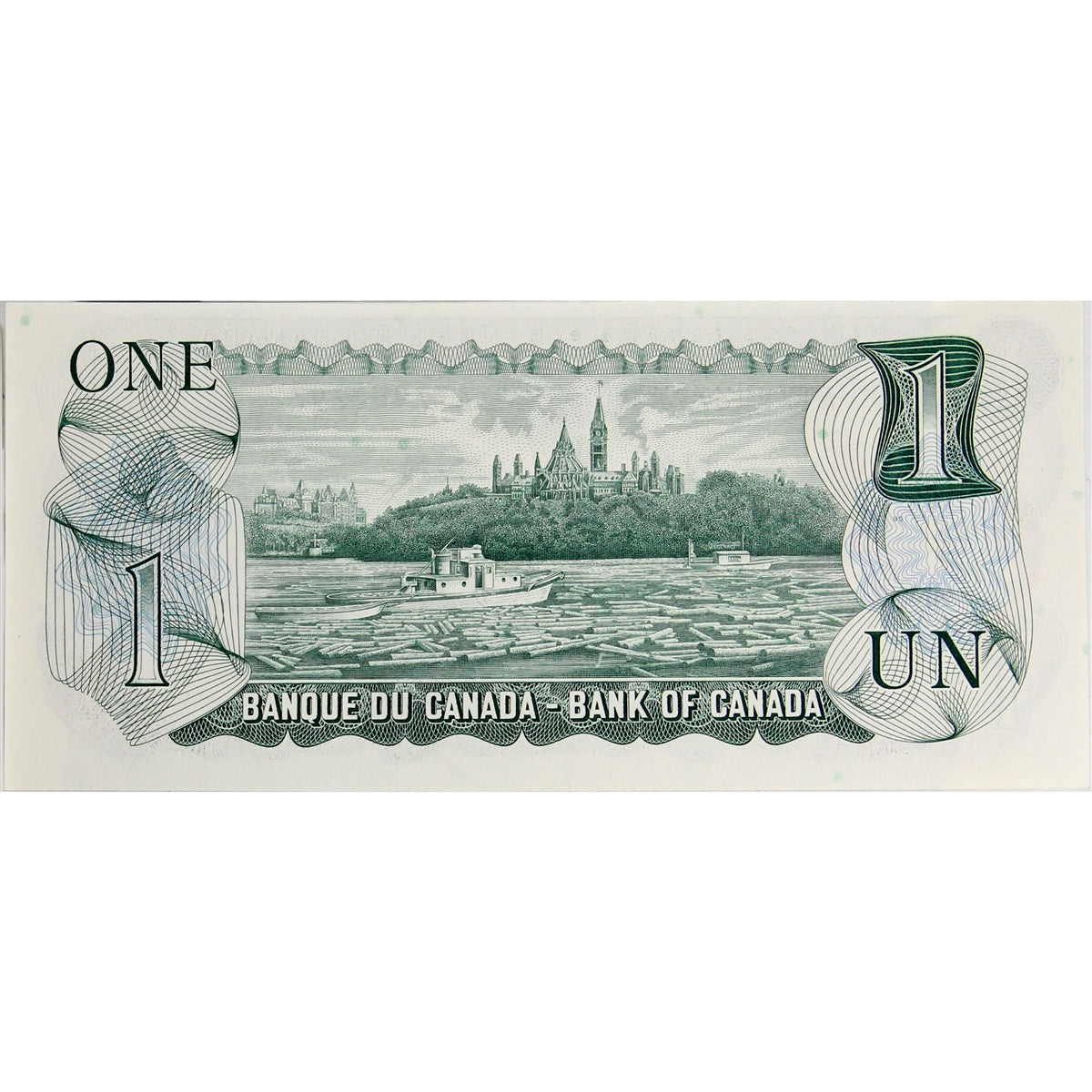 BC-46a 1973 Canada $1 Lawson-Bouey, AT, Uncirculated (MS60)