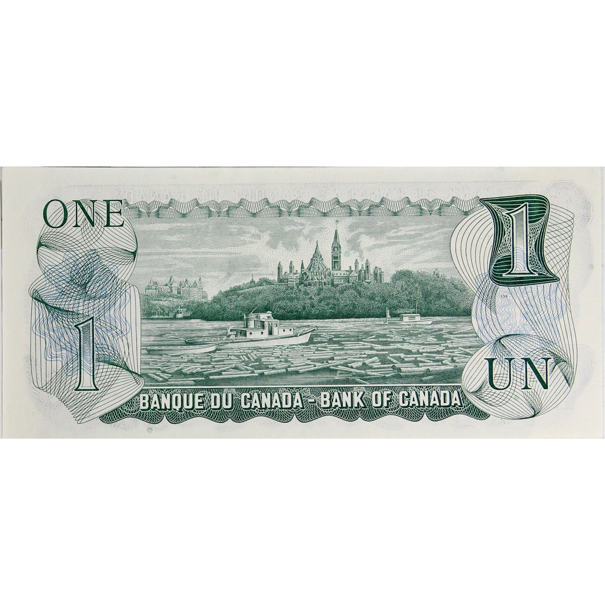 BC-46a 1973 Canada $1 Lawson-Bouey, GC, Uncirculated (MS60)