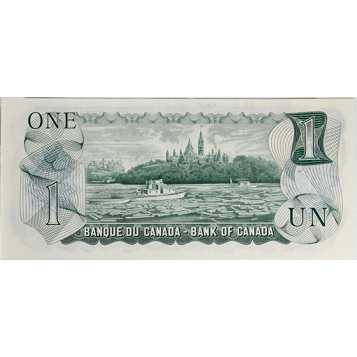 BC-46a 1973 Canada $1 Lawson-Bouey, MX, Uncirculated (MS60)