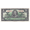 BC-21d 1937 Canada $1 Coyne-Towers, S/M, F-VF (F15)
