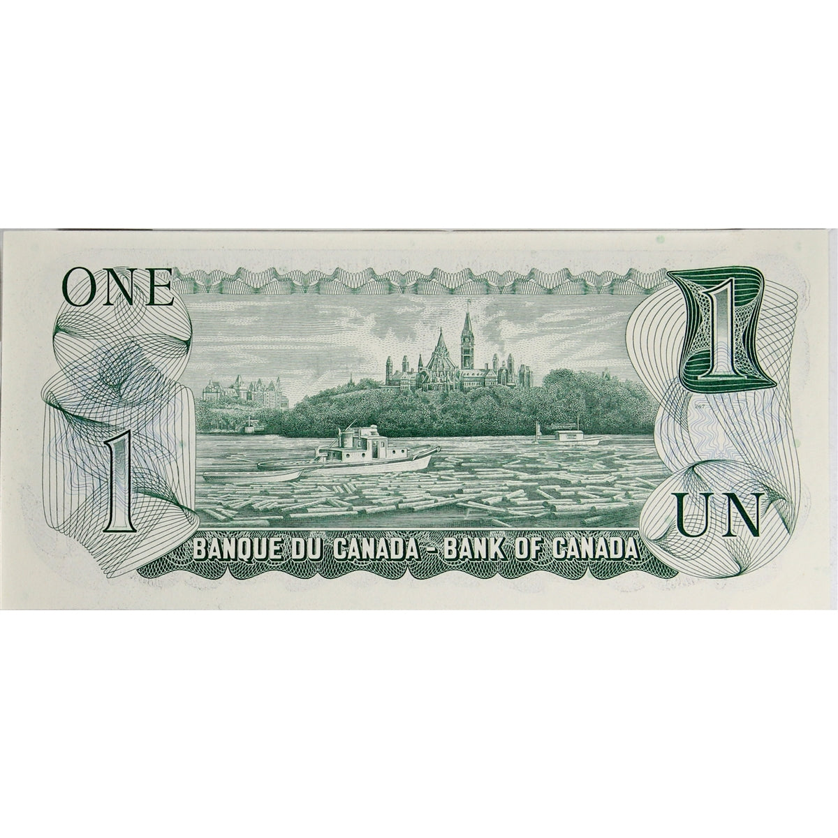 BC-46a 1973 Canada $1 Lawson-Bouey, OR, Choice Uncirculated (CUNC63)