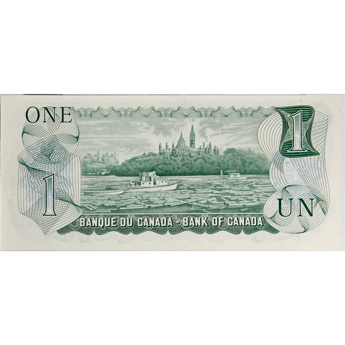 BC-46a 1973 Canada $1 Lawson-Bouey, OT, Choice Uncirculated (CUNC63)