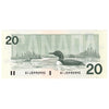BC-58a-ii-N1-iii 1991 Canada $20 Thiessen-Crow, 3 digit RADAR, AIJ, Uncirculated (MS60)