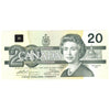 BC-58a-i-N1-iii 1991 Canada $20 Thiessen-Crow, 3 digit RADAR, EIT, Choice Uncirculated (CUNC63)
