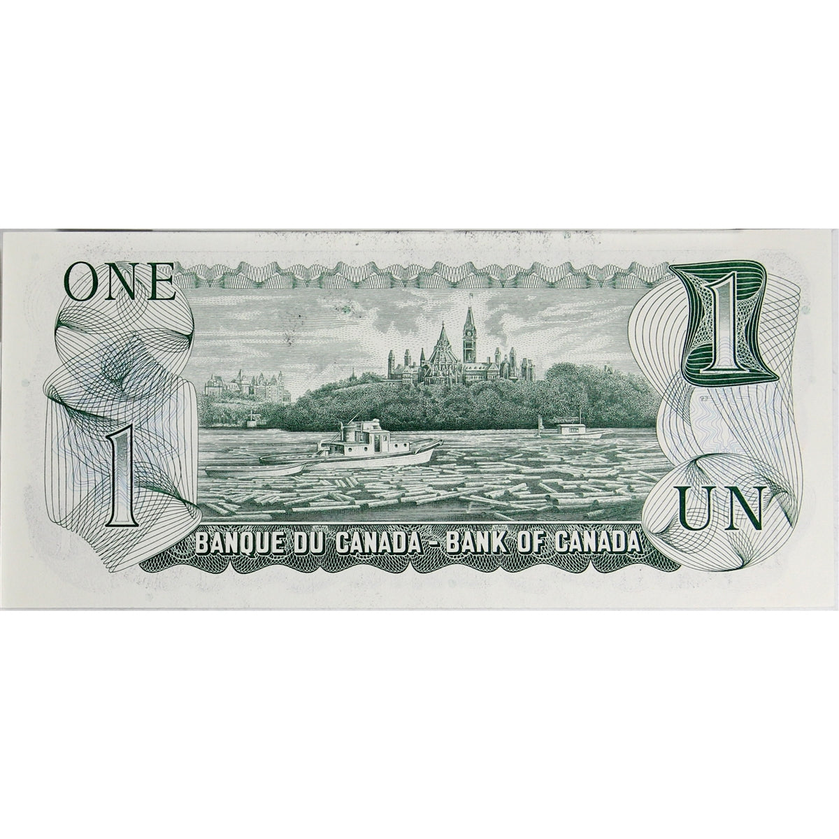 BC-46a-i 1973 Canada $1 Lawson-Bouey, ACF, Choice Uncirculated (CUNC63)