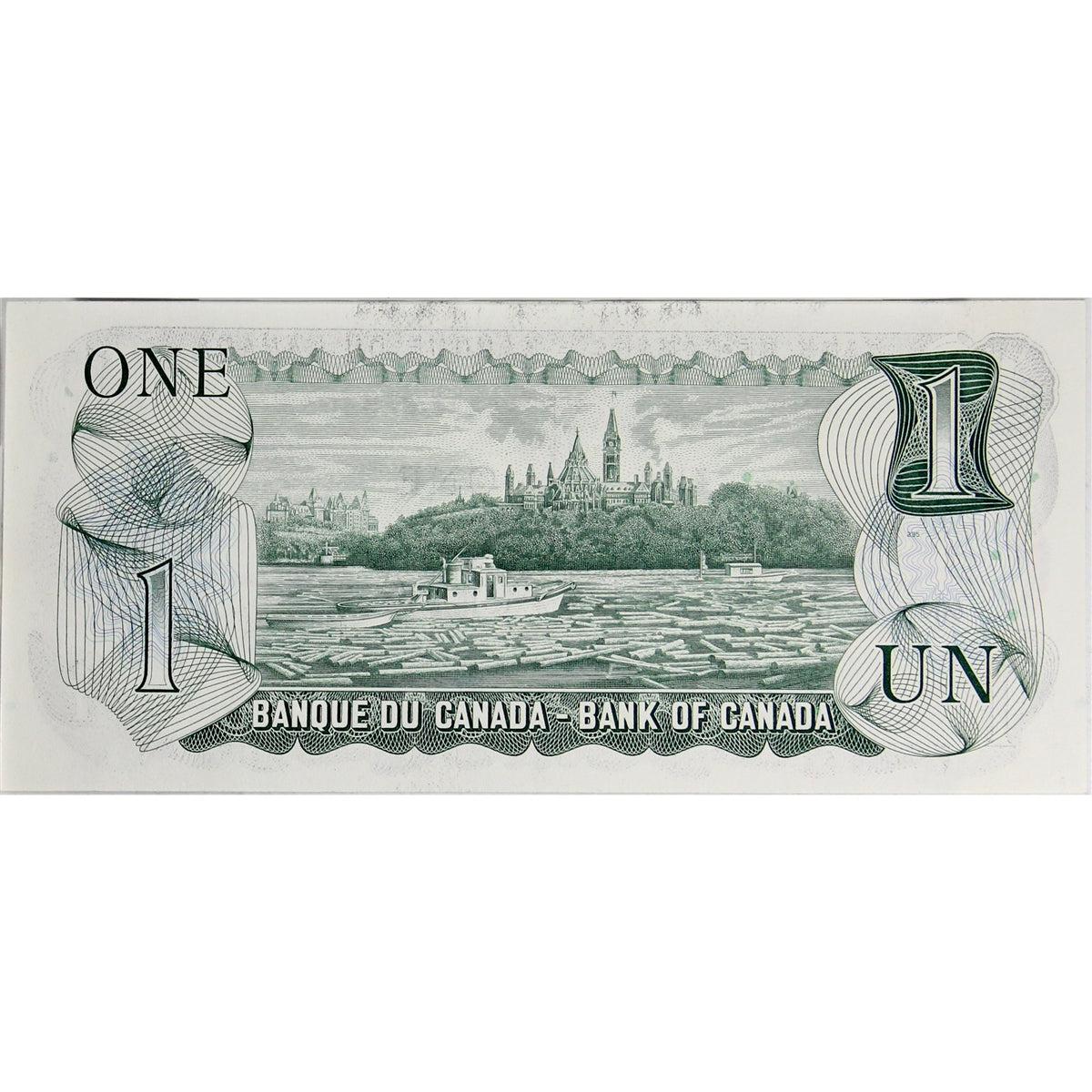 BC-46a-i 1973 Canada $1 Lawson-Bouey, ACK, Uncirculated (MS60)
