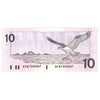 BC-57a-N1-iii 1989 Canada $10 Thiessen-Crow, 4 digit RADAR, AEW, Choice Uncirculated (CUNC63)