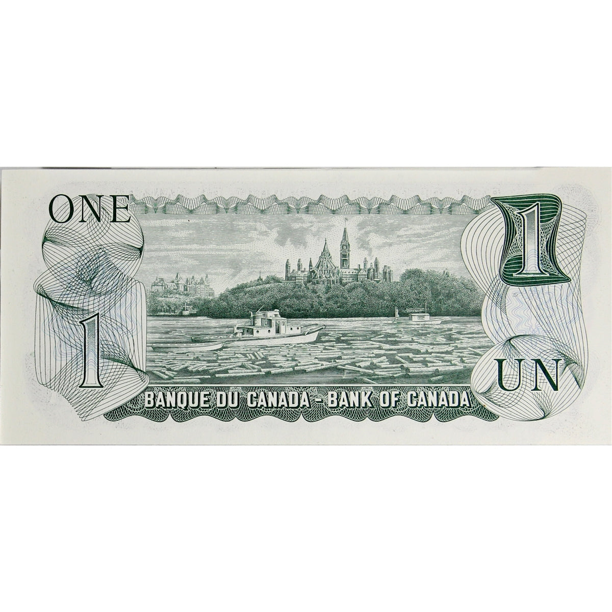BC-46a-i 1973 Canada $1 Lawson-Bouey, ACY, Choice Uncirculated (CUNC63)