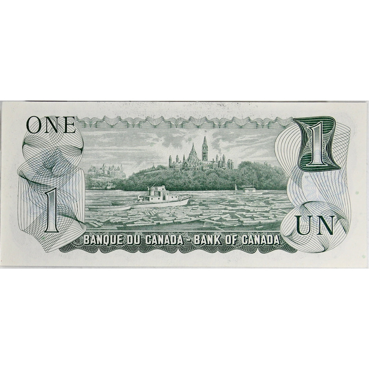BC-46a-i 1973 Canada $1 Lawson-Bouey, AFD, Choice Uncirculated (CUNC63)