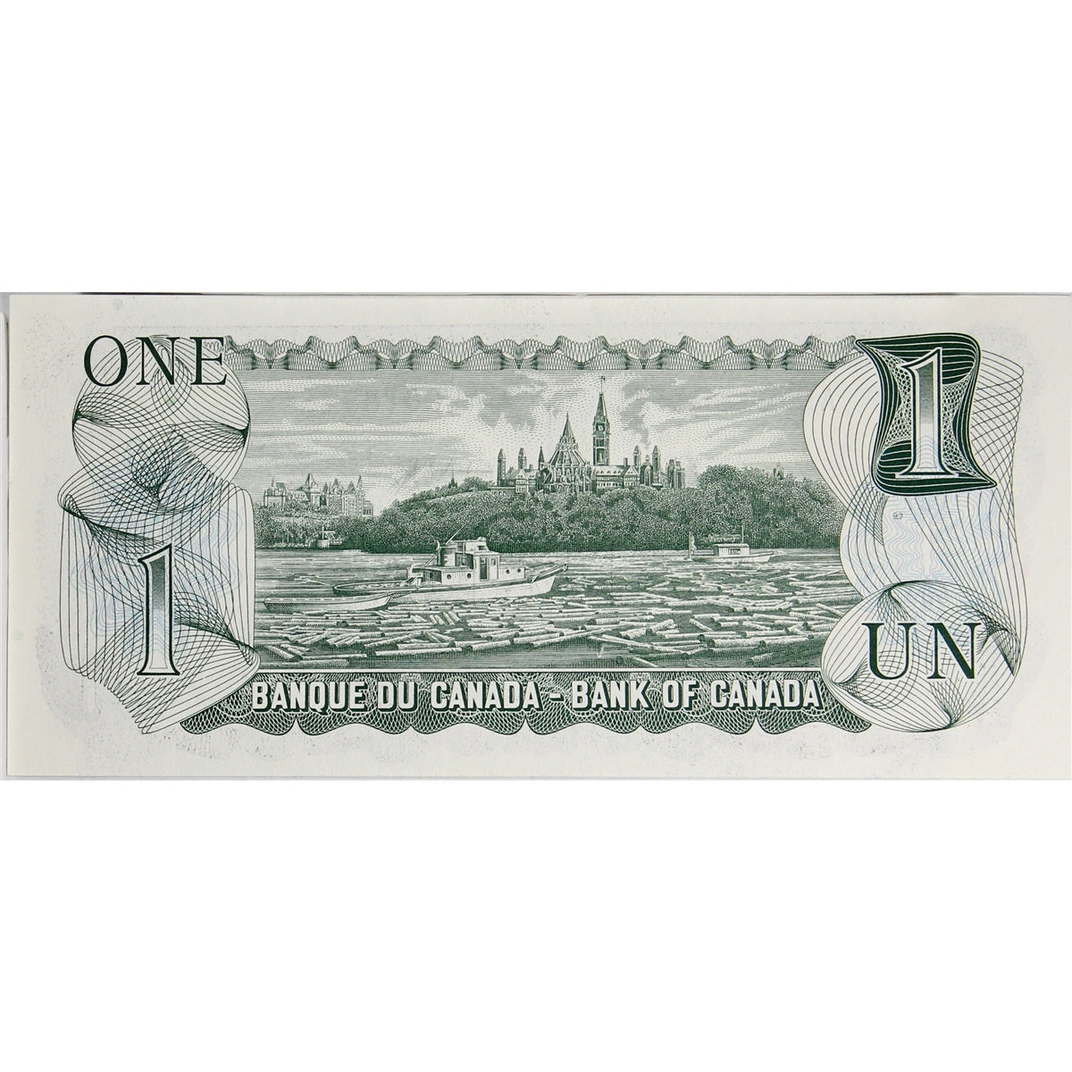 BC-46a-i 1973 Canada $1 Lawson-Bouey, ALG, Uncirculated (MS60)