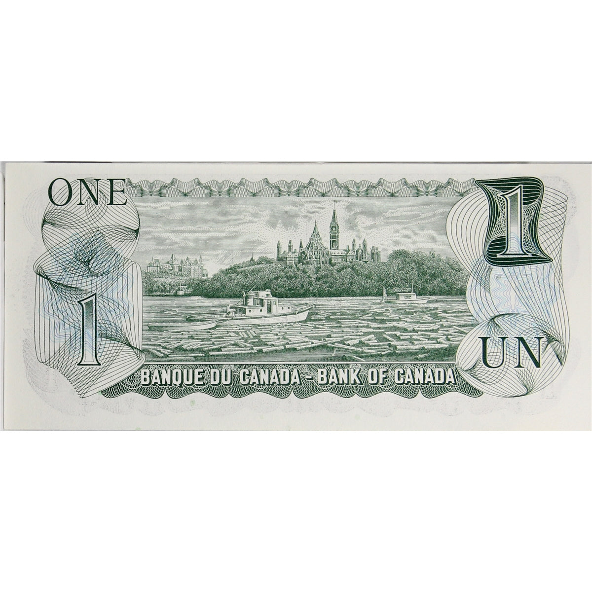 BC-46b 1973 Canada $1 Crow-Bouey, ALS, Choice Uncirculated (CUNC63)