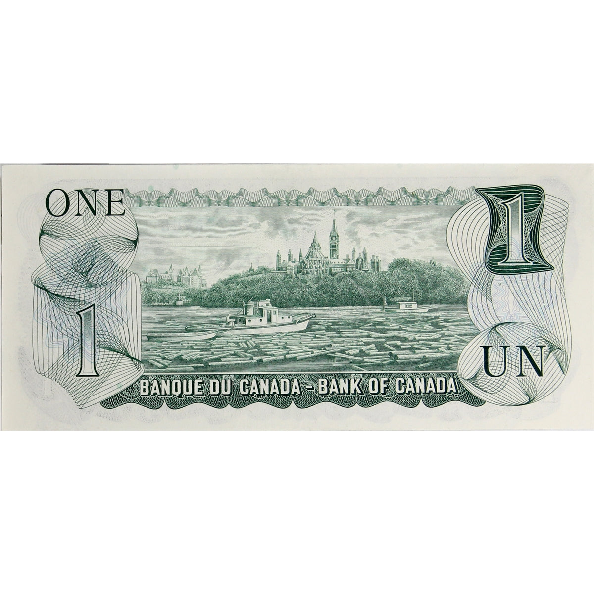 BC-46a 1973 Canada $1 Lawson-Bouey, IE, Uncirculated (MS60)