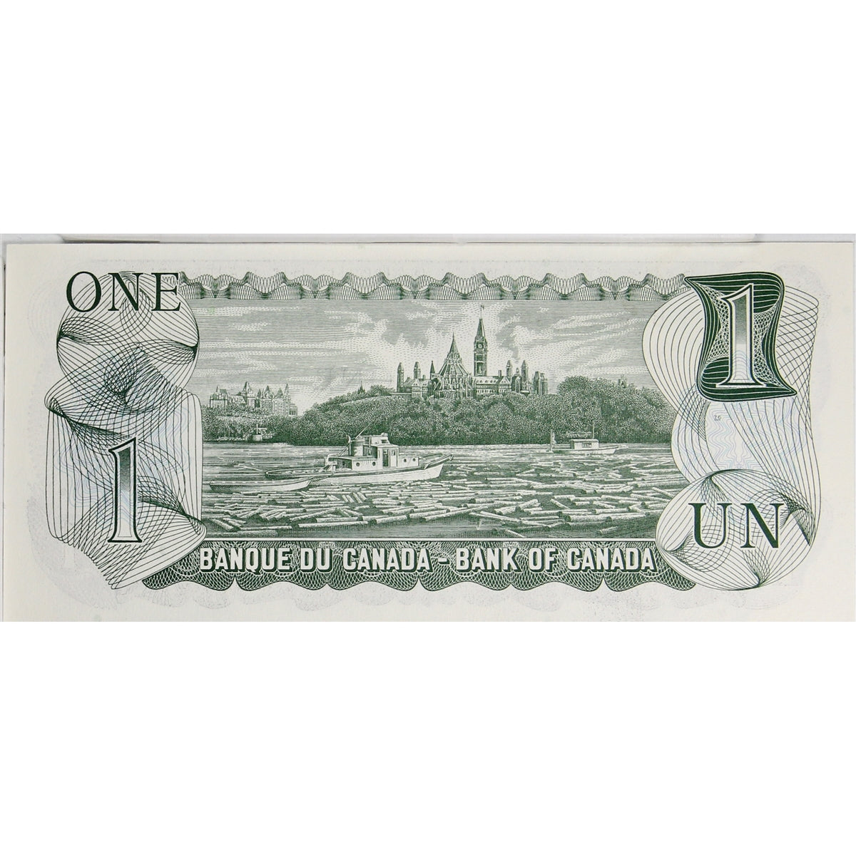 BC-46b 1973 Canada $1 Crow-Bouey, BCB, Uncirculated (MS60)