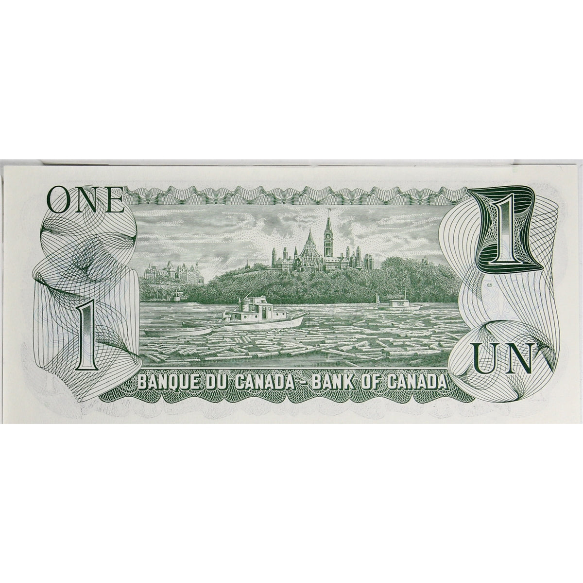BC-46b 1973 Canada $1 Crow-Bouey, BCW, Choice Uncirculated (CUNC63)