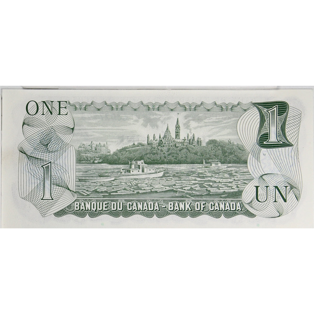 BC-46b 1973 Canada $1 Crow-Bouey, BFA, Uncirculated (MS60)