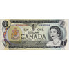 BC-46a 1973 Canada $1 Lawson-Bouey, AF, Uncirculated (MS60)