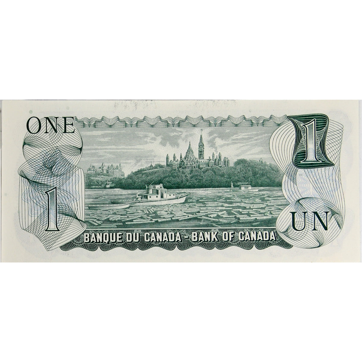 BC-46a 1973 Canada $1 Lawson-Bouey, AH, Choice Uncirculated (CUNC63)