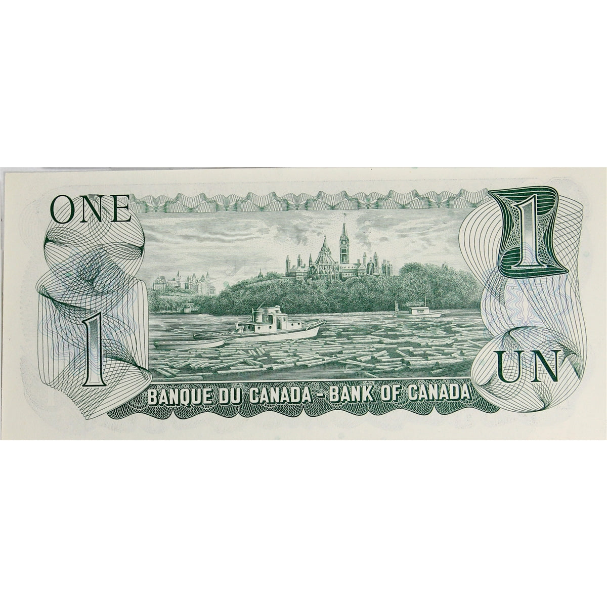 BC-46a 1973 Canada $1 Lawson-Bouey, FP, Uncirculated (MS60)