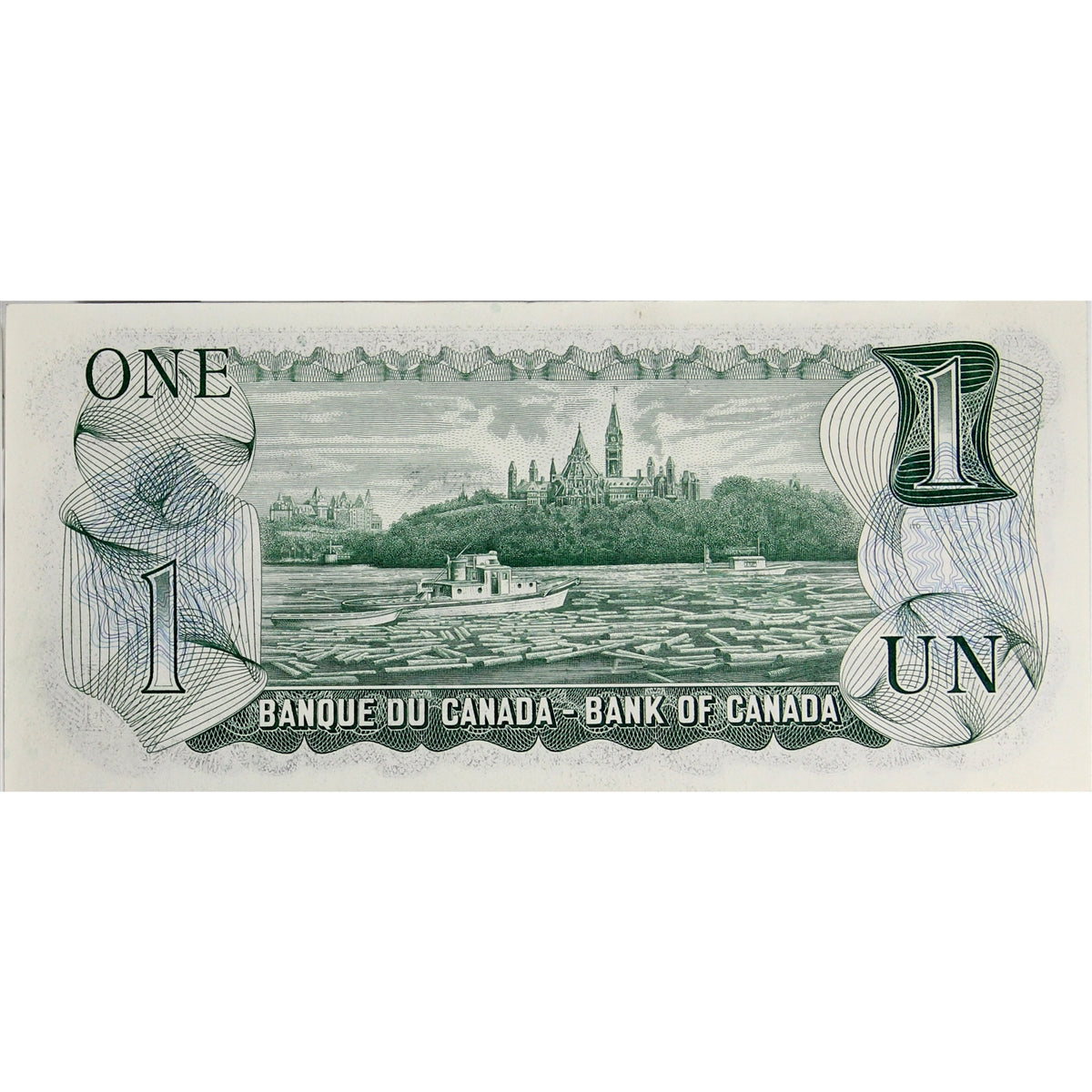 BC-46a 1973 Canada $1 Lawson-Bouey, GP, Uncirculated (MS60)