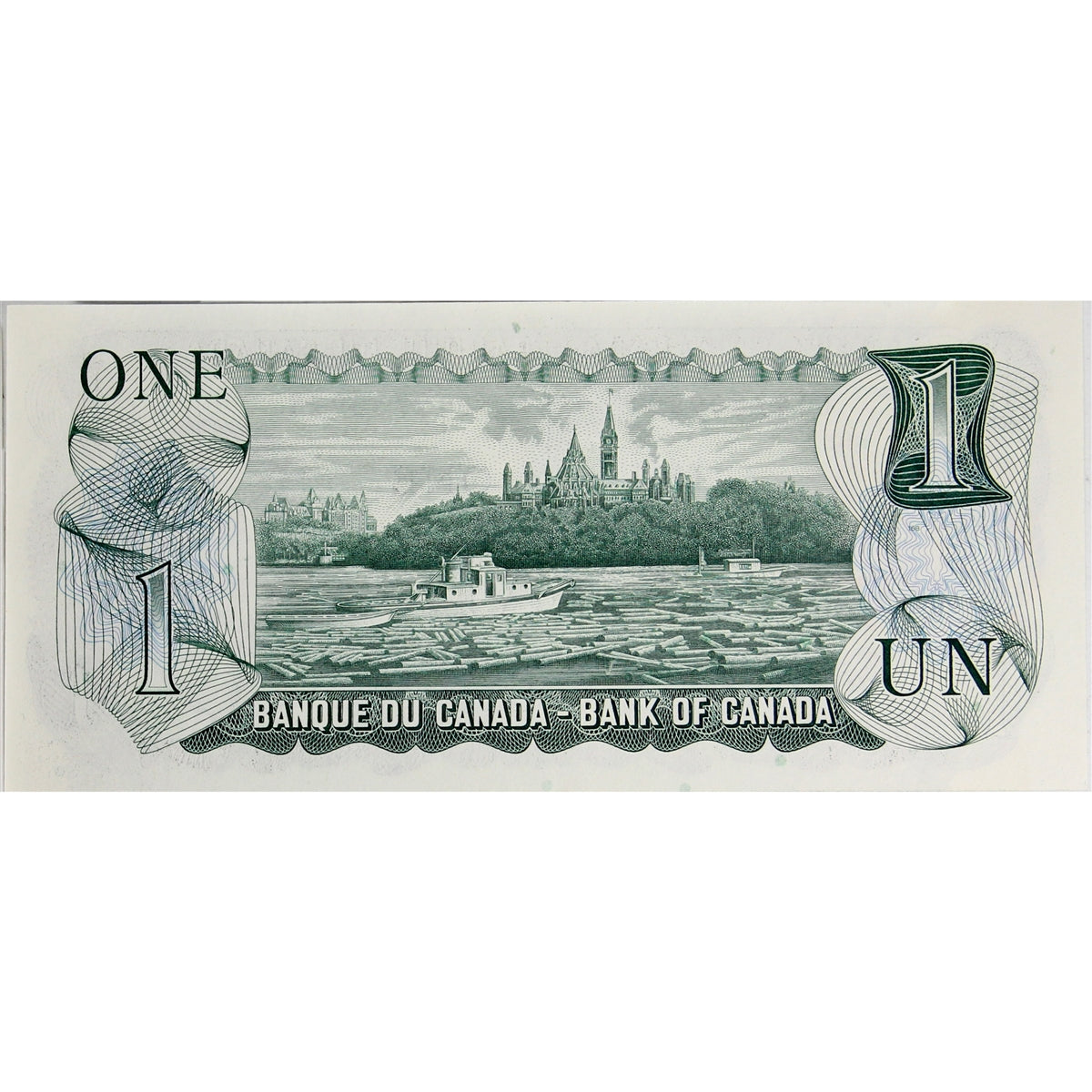 BC-46a 1973 Canada $1 Lawson-Bouey, GT, Choice Uncirculated (CUNC63)