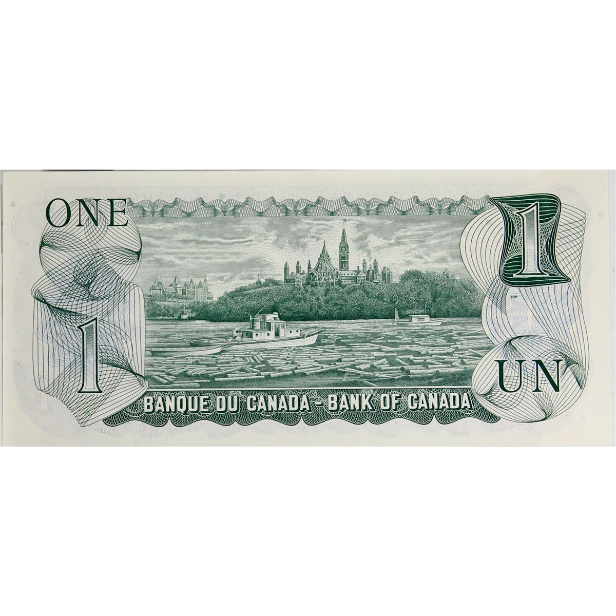 BC-46a 1973 Canada $1 Lawson-Bouey, LB, Choice Uncirculated (CUNC63)