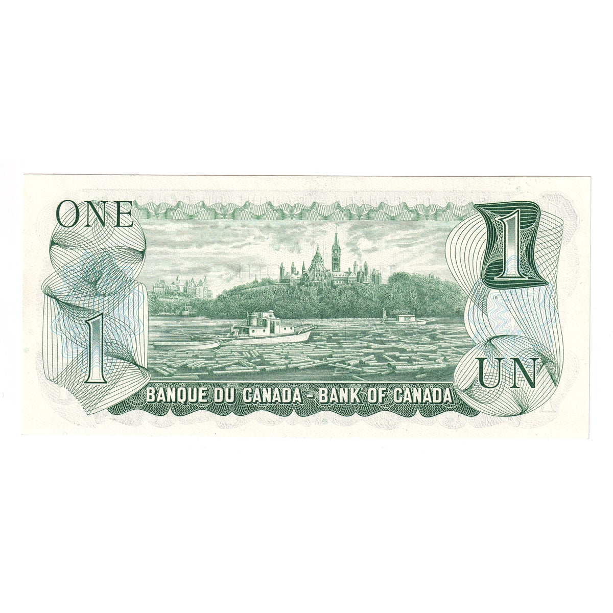 BC-46a 1973 Canada $1 Lawson-Bouey, IR, Choice Uncirculated (CUNC63)