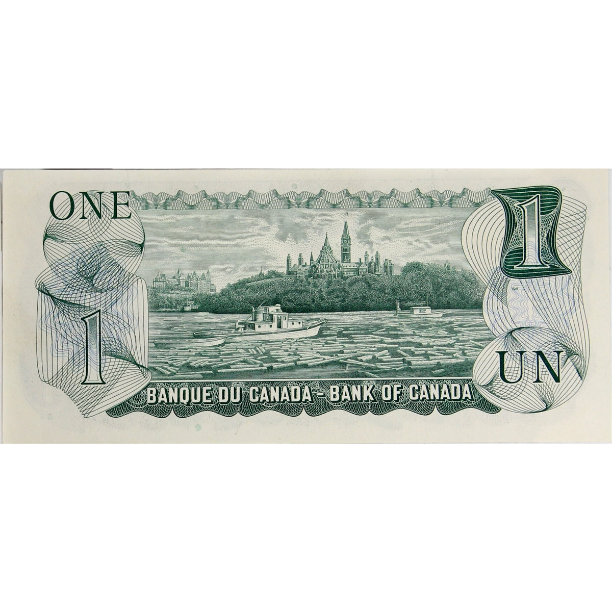 BC-46a 1973 Canada $1 Lawson-Bouey, LN, Uncirculated (MS60)