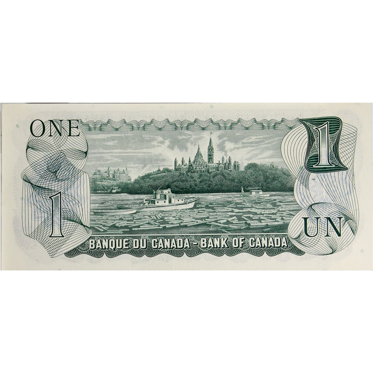 BC-46a 1973 Canada $1 Lawson-Bouey, LP, Choice Uncirculated (CUNC63)