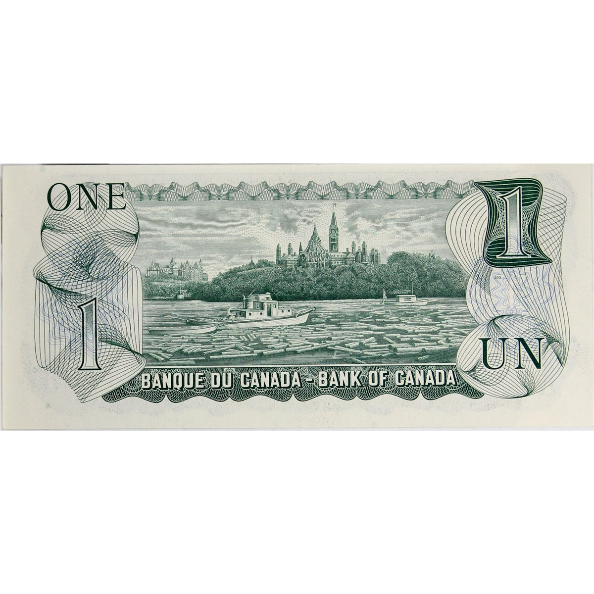BC-46a 1973 Canada $1 Lawson-Bouey, LW, Gem Uncirculated (GUNC65)