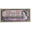 BC-40a 1954 Canada $10 Beattie-Coyne, L/D, Circ