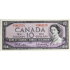 BC-40b 1954 Canada $10 Beattie-Rasminsky, O/V, EF