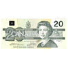 BC-58a-i 1991 Canada $20 Thiessen-Crow, EIN, Choice Uncirculated (CUNC63)