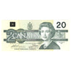 BC-58a-ii 1991 Canada $20 Thiessen-Crow, AIJ, AU