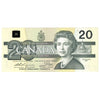 BC-58a-ii 1991 Canada $20 Thiessen-Crow, AIM, Choice Uncirculated (CUNC63)