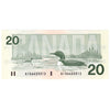 BC-58a-ii 1991 Canada $20 Thiessen-Crow, AIS, Choice Uncirculated (CUNC63)
