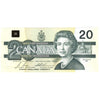 BC-58b-i 1991 Canada $20 Bonin-Thiessen, ASI, Choice Uncirculated (CUNC63)