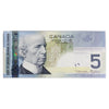 BC-67c 2011 Canada $5 Macklem-Carney, HAJ, Almost Uncirculated (AU50)