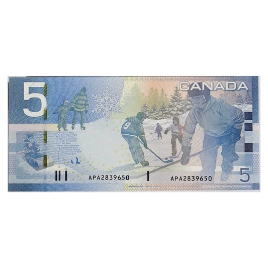 BC-67a 2006 Canada $5 Jenkins-Dodge, APA, Uncirculated (MS60)
