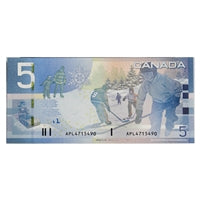 BC-67aA 2006 Canada $5 Jenkins-Dodge, APL (4.68M-4.72M), Uncirculated (MS60)