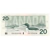 BC-58b 1991 Canada $20 Bonin-Thiessen, ESZ, Uncirculated (MS60)