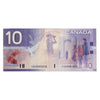 BC-63b 2001 Canada $10 Knight-Dodge, White Circle, FEE, Very Fine (VF20)