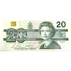 BC-58b-ii 1991 Canada $20 Bonin-Thiessen, EVA no BPN, CUNC