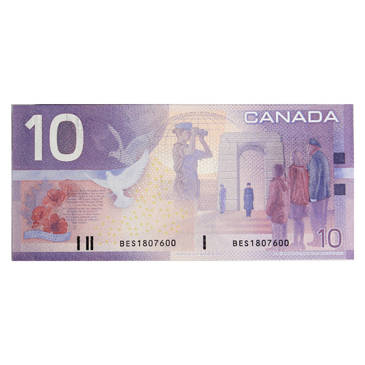 BC-63c 2004 Canada $10 Jenkins-Dodge, BES, AU-UNC
