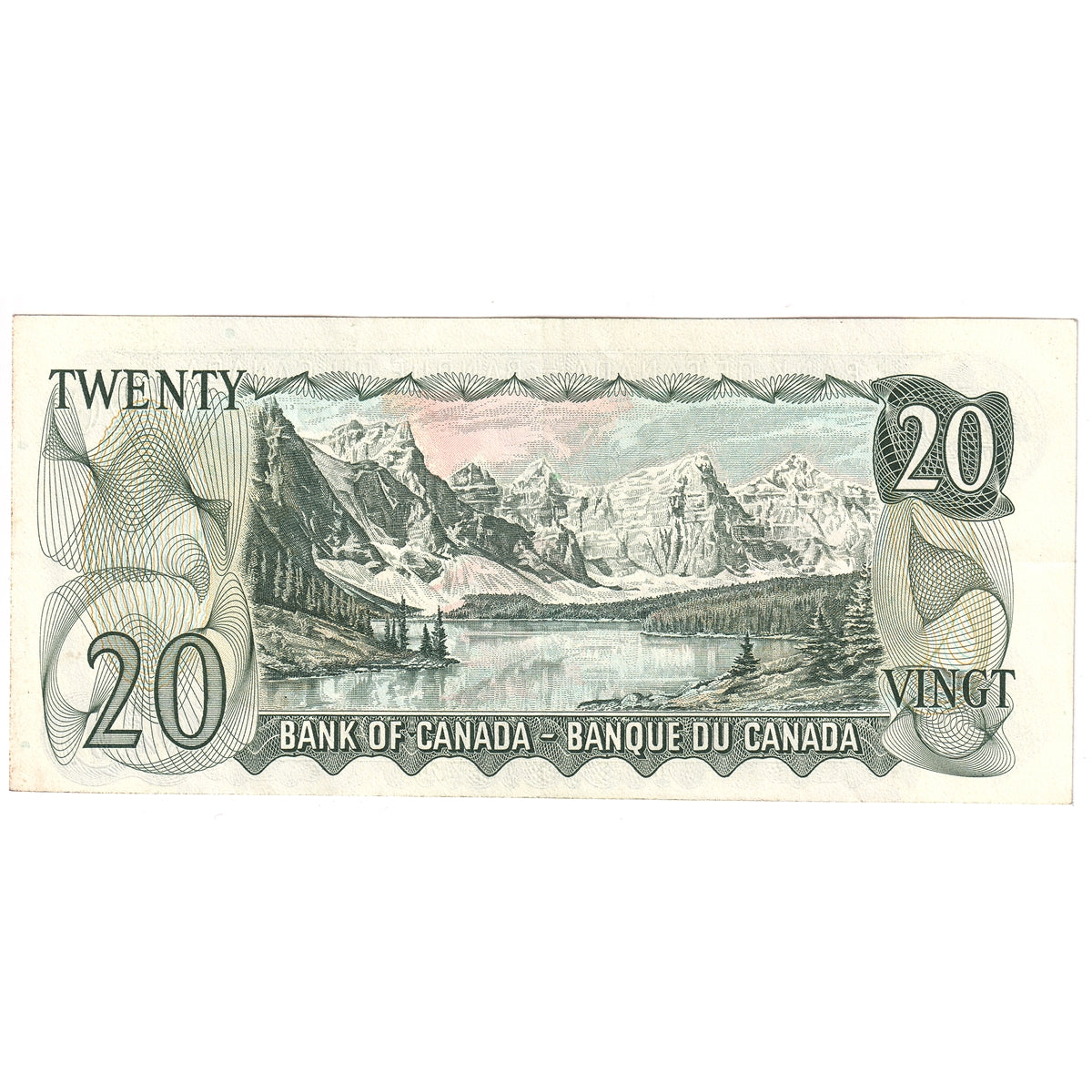 BC-50a 1969 Canada $20 Beattie-Rasminsky, EZ, Extra Fine (EF40)