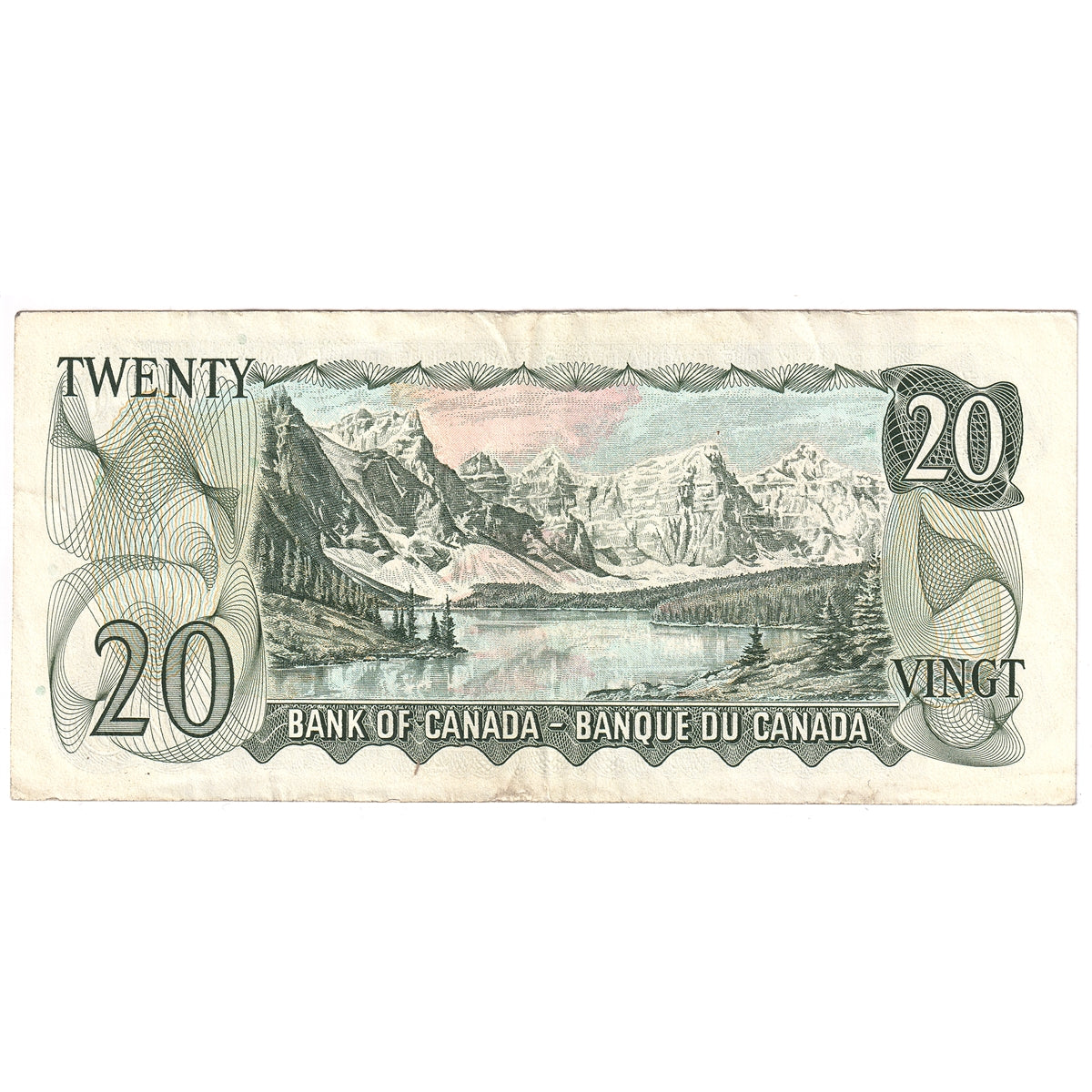 BC-50b 1969 Canada $20 Lawson-Bouey, WM, Extra Fine (EF40)
