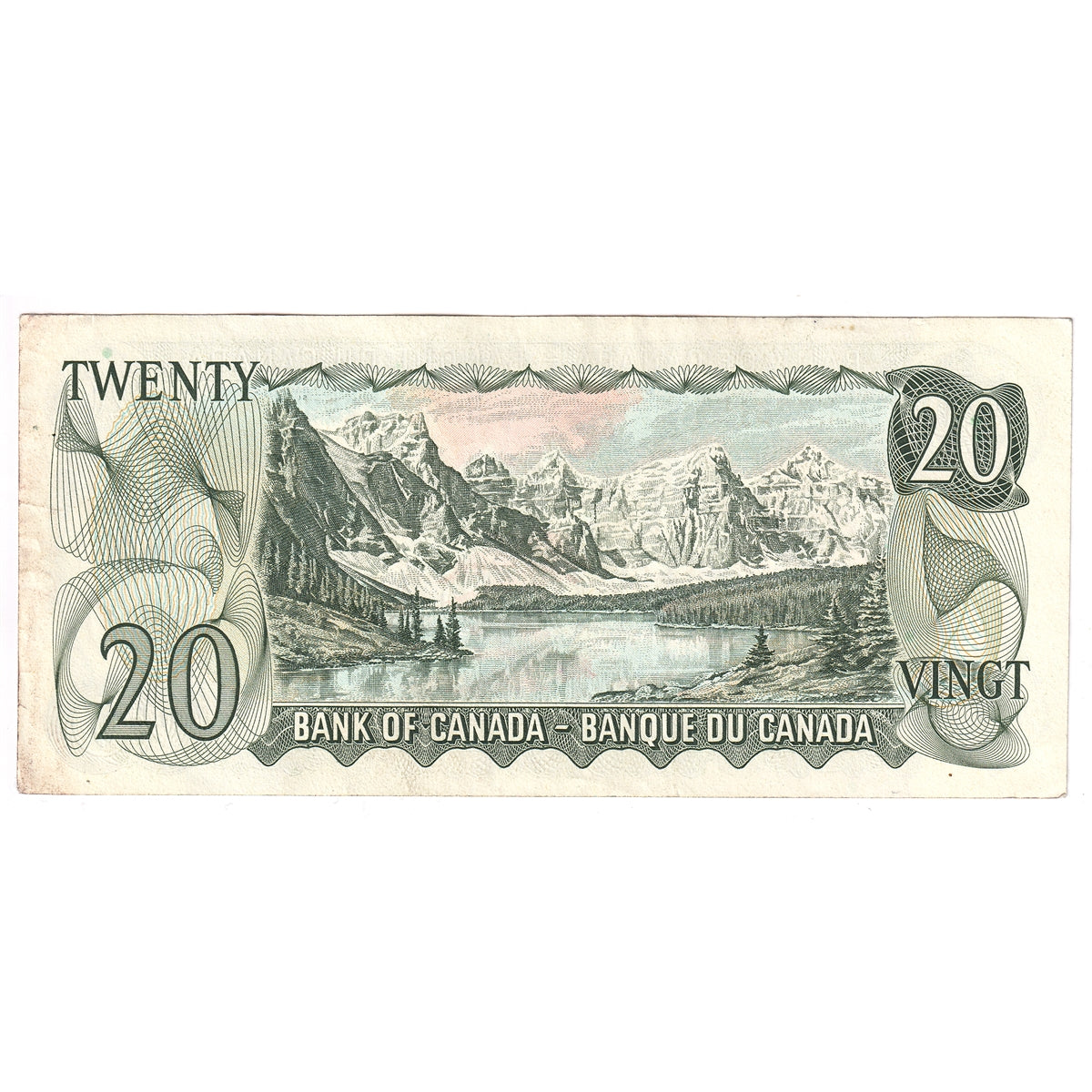 BC-50b 1969 Canada $20 Lawson-Bouey, WN, Extra Fine (EF40)