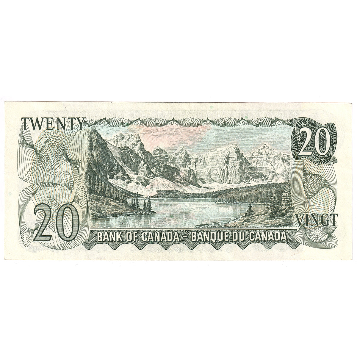 BC-50b 1969 Canada $20 Lawson-Bouey, WP, Almost Uncirculated (AU50)
