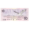 BC-57a 1989 Canada $10 Thiessen-Crow, ADT, Choice Uncirculated (CUNC63)