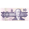 BC-57a 1989 Canada $10 Thiessen-Crow, ADT, Choice Uncirculated (CUNC63)