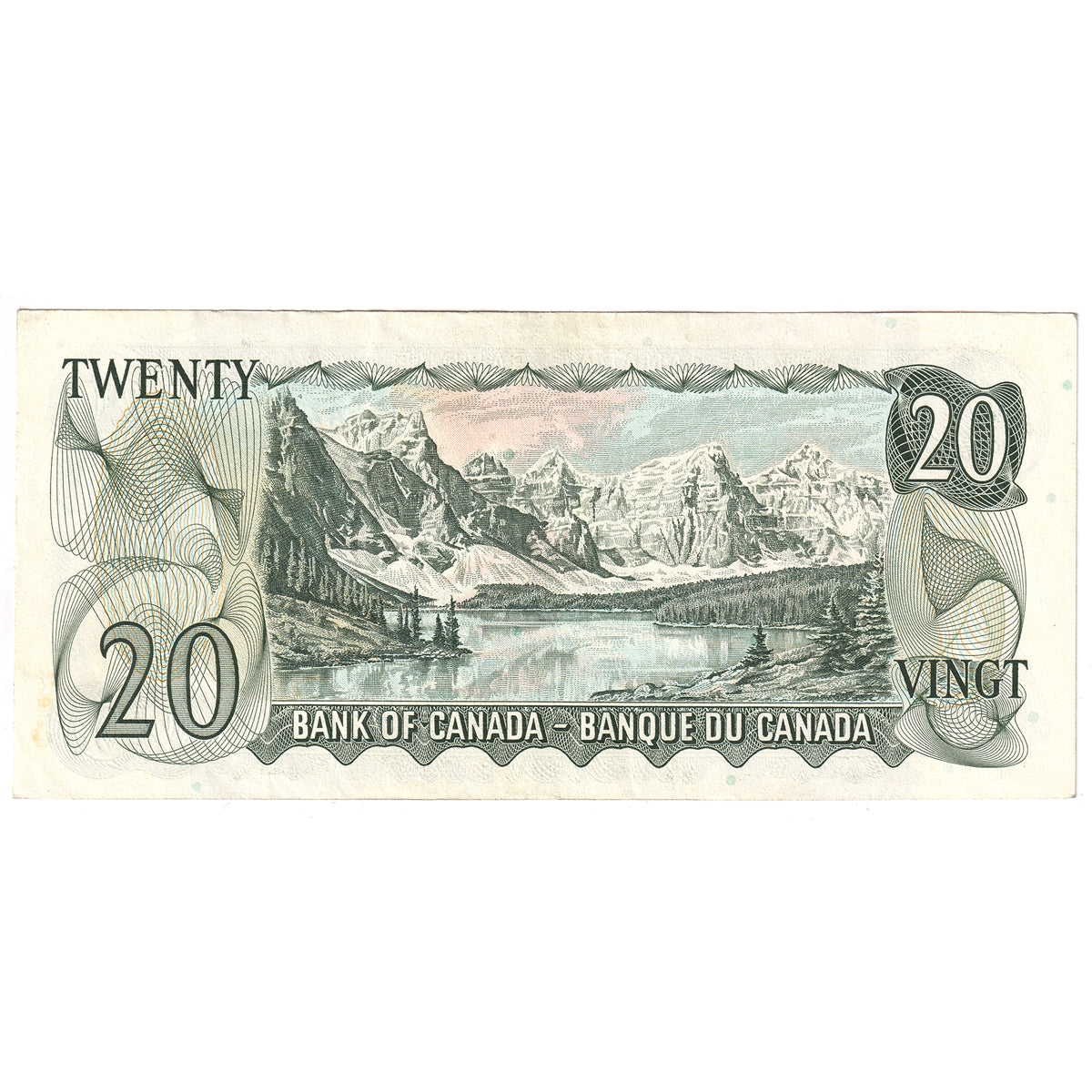 BC-50b 1969 Canada $20 Lawson-Bouey, WY, Extra Fine (EF40)